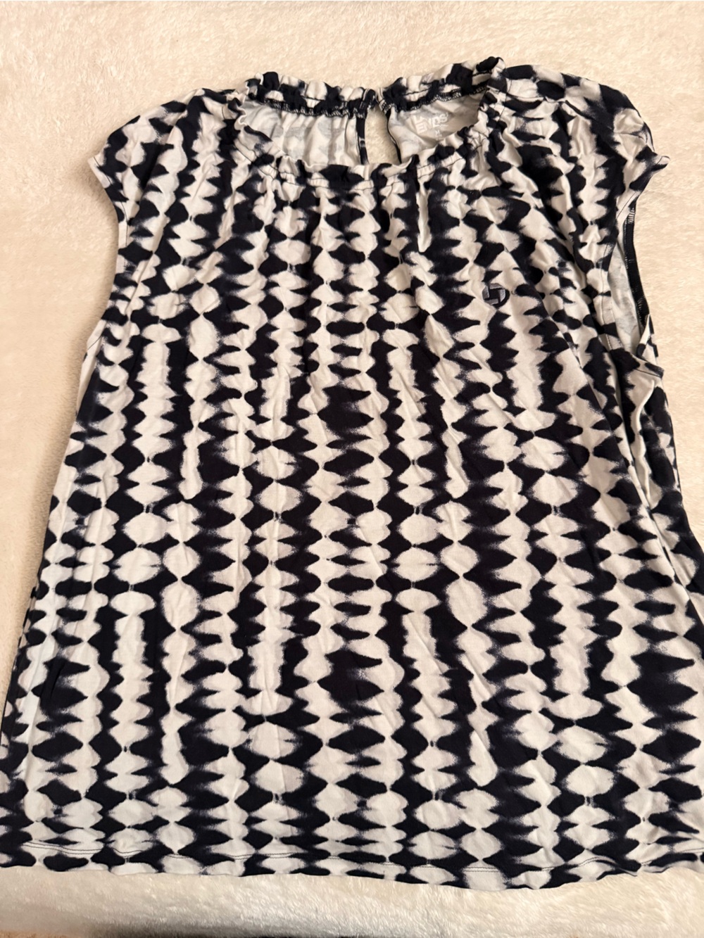 Chase Bank Patterned Shirt